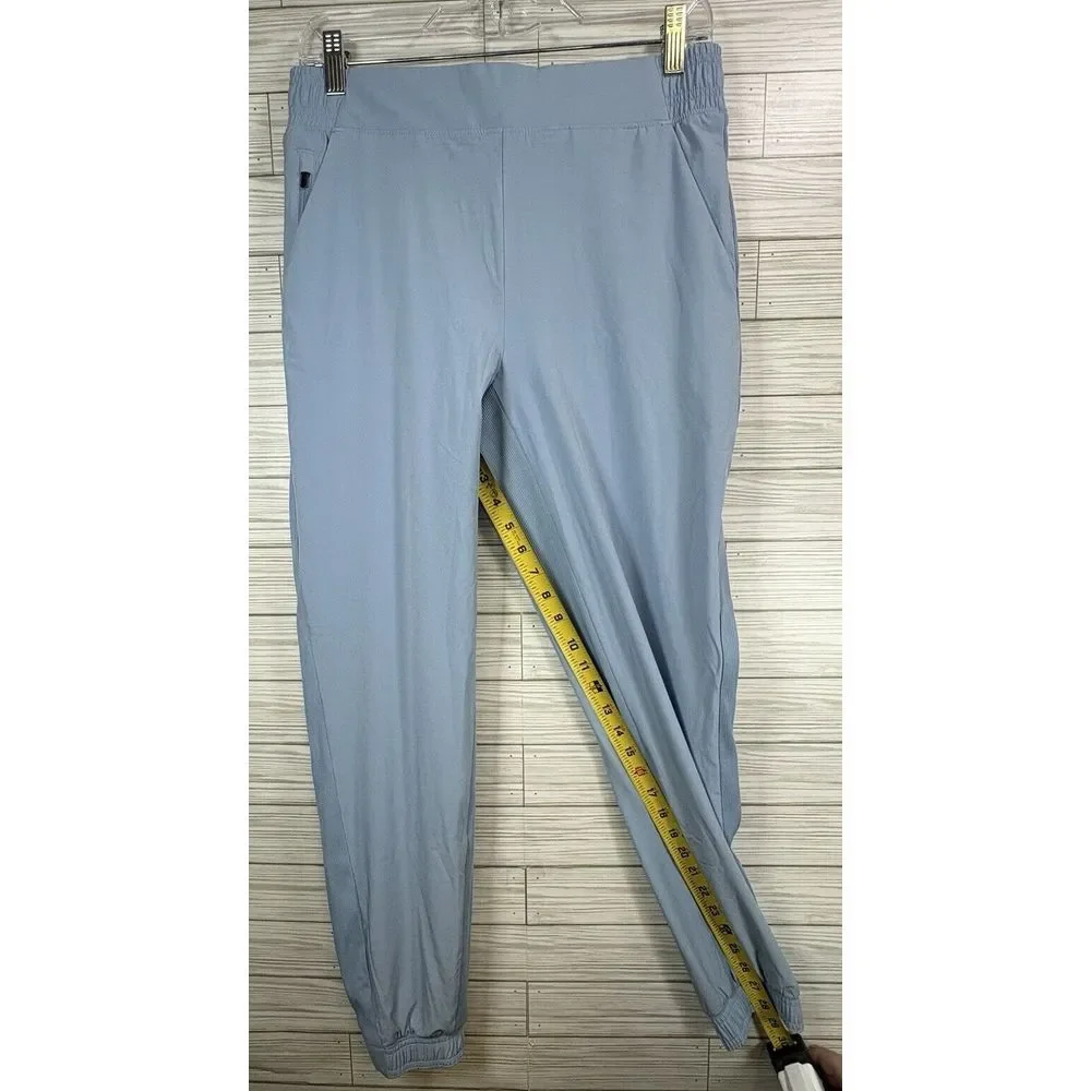 ATHLETA‎ Women's Brooklyn Lined Jogger Pants Polyester Size 6 Baby Blue